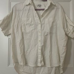 Madewell white shirt
